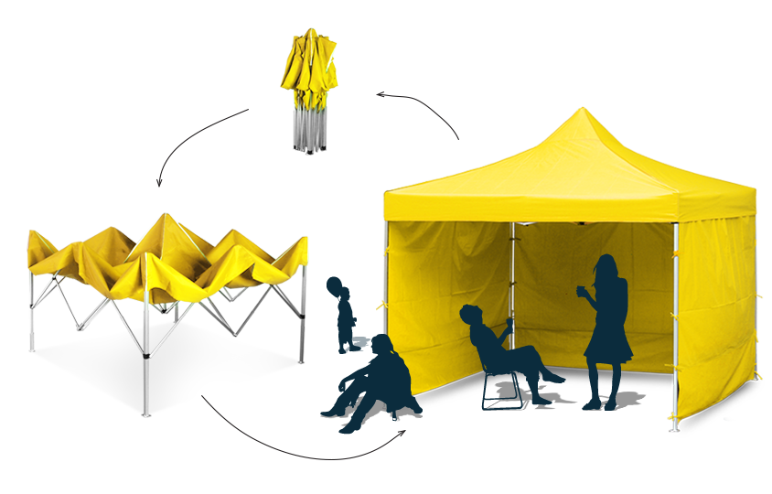 Nožnicové párty stany Nožnicové párty stany