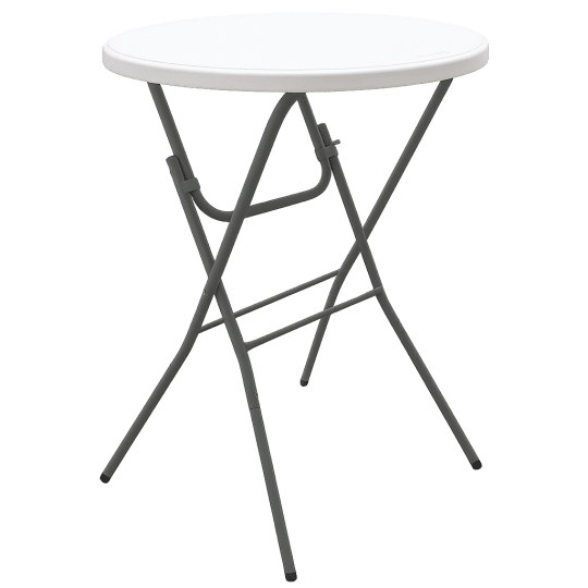 Skladací okrúhly 'barový' stôl