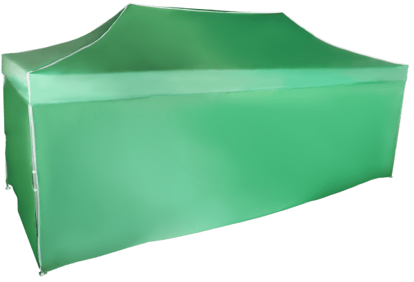 Rýchlorozkladací nožnicový stan 3x6m – hliníkový