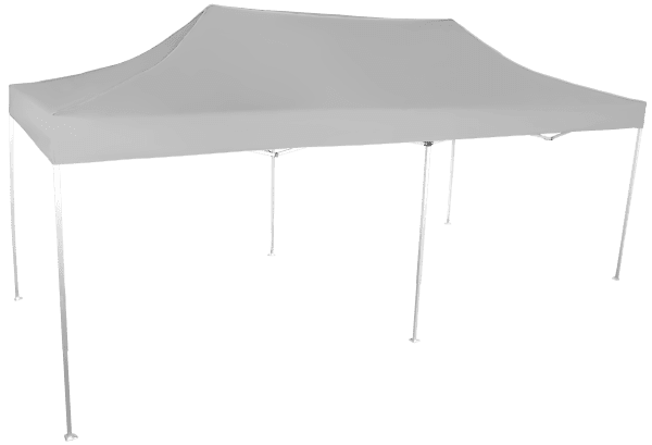 Rýchlorozkladací nožnicový stan 3x6m – hliníkový