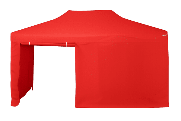 Bočná plachta 4,5m s dverami
