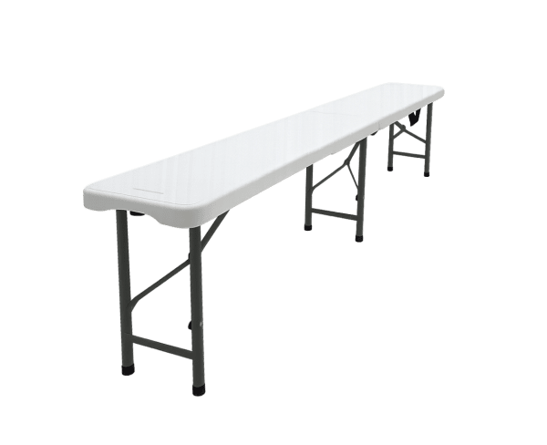 Samostatná plastová lavica 180cm