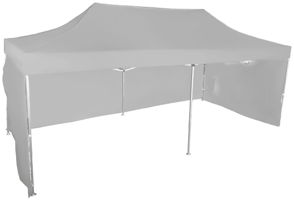 Rýchlorozkladací nožnicový stan 3x6m – hliníkový