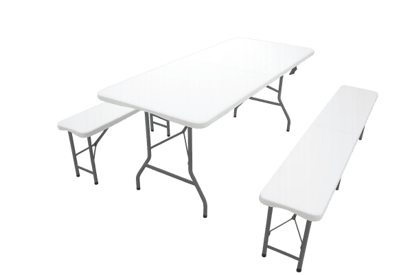 Plastový pivný set - 180cm