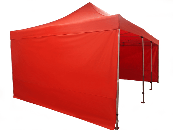 Rozkladací stan 6x4m - hliníkový hexagon