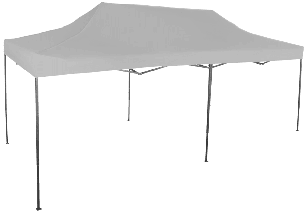 Rýchlorozkladací nožnicový stan 3x6m – oceľový