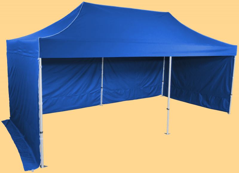 Fotografia produktu: Expodom Rozkladací stan 3x6m - hliníkový hexagon, Modrá