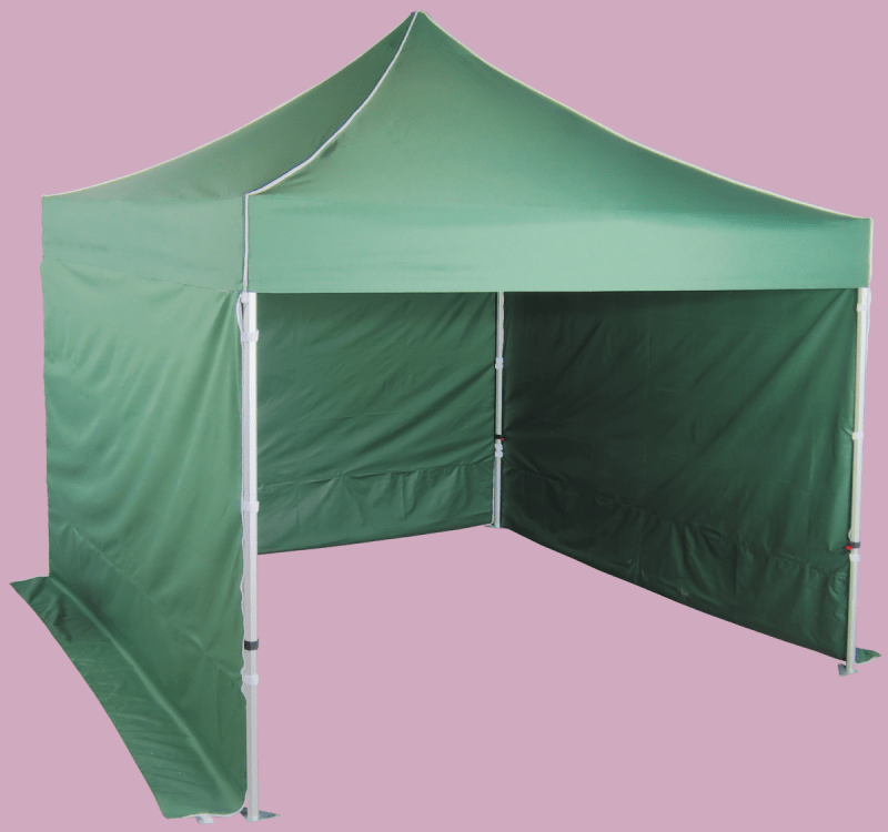 Fotografia produktu: Expodom Rozkladací stan 3x3m - hliníkový hexagon, Zelená
