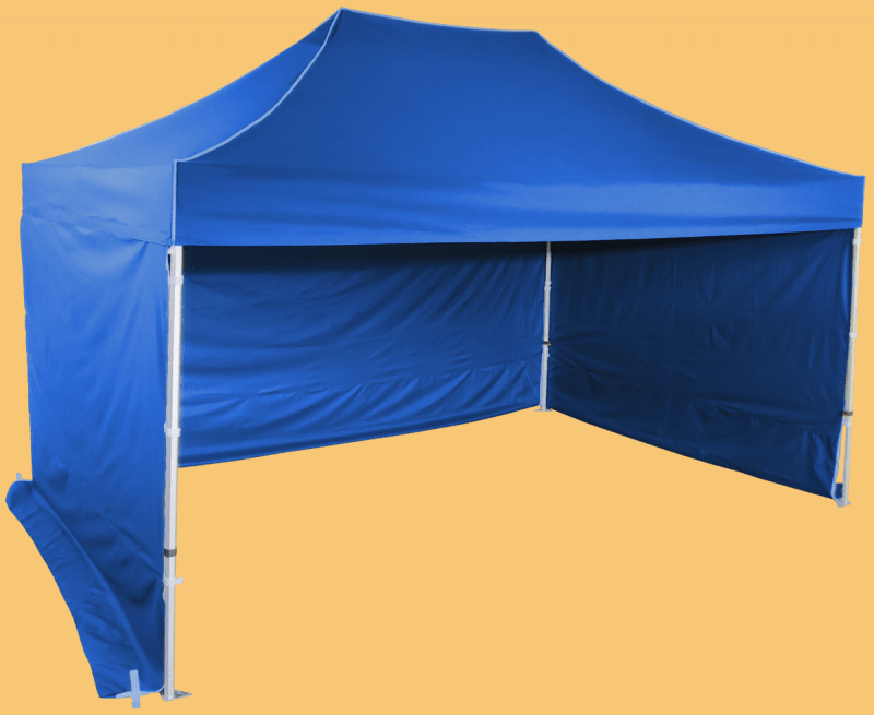 Fotografia produktu: Expodom Rozkladací stan 3x4,5m - hliníkový hexagon, Modrá