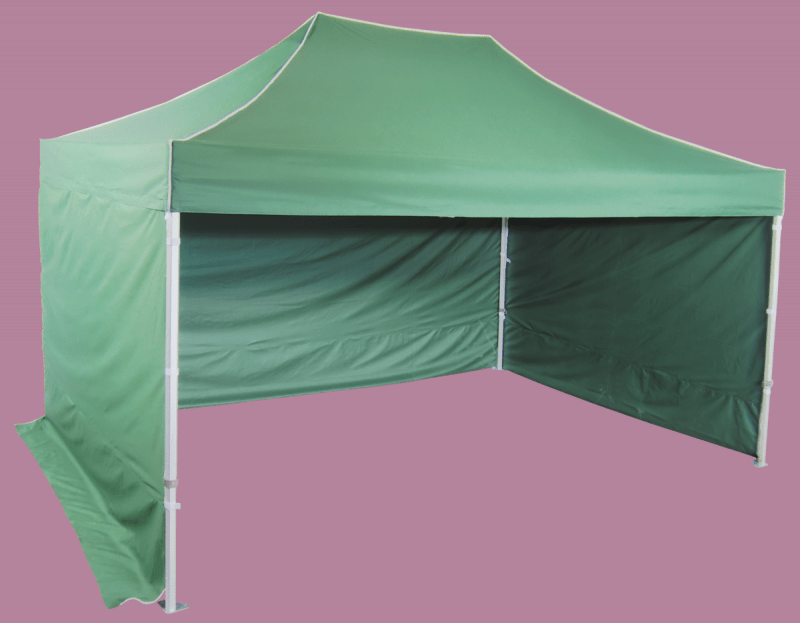 Fotografia produktu: Expodom Rozkladací stan 3x4,5m - Profi hliníkový hexagon, Zelená