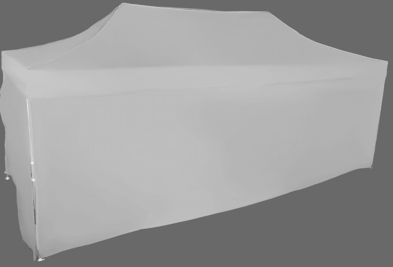 Fotografia produktu: Expodom Párty stan 3x6m – hliníkový, 4 bočné plachty, Sivá / antracitová