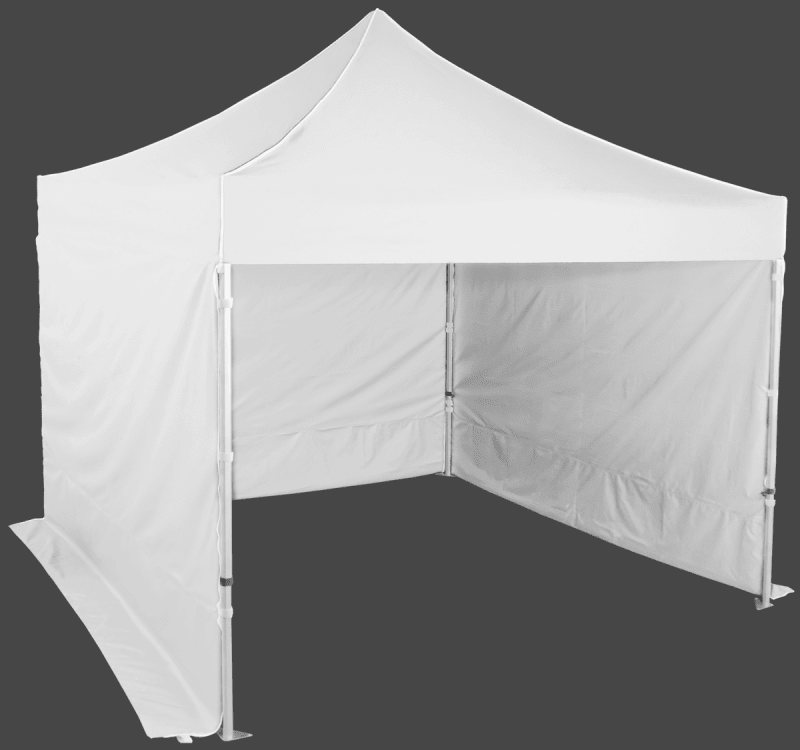 Fotografia produktu: Expodom Rozkladací stan 3x3m - hliníkový hexagon, Biela
